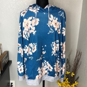 Floral Hoodie